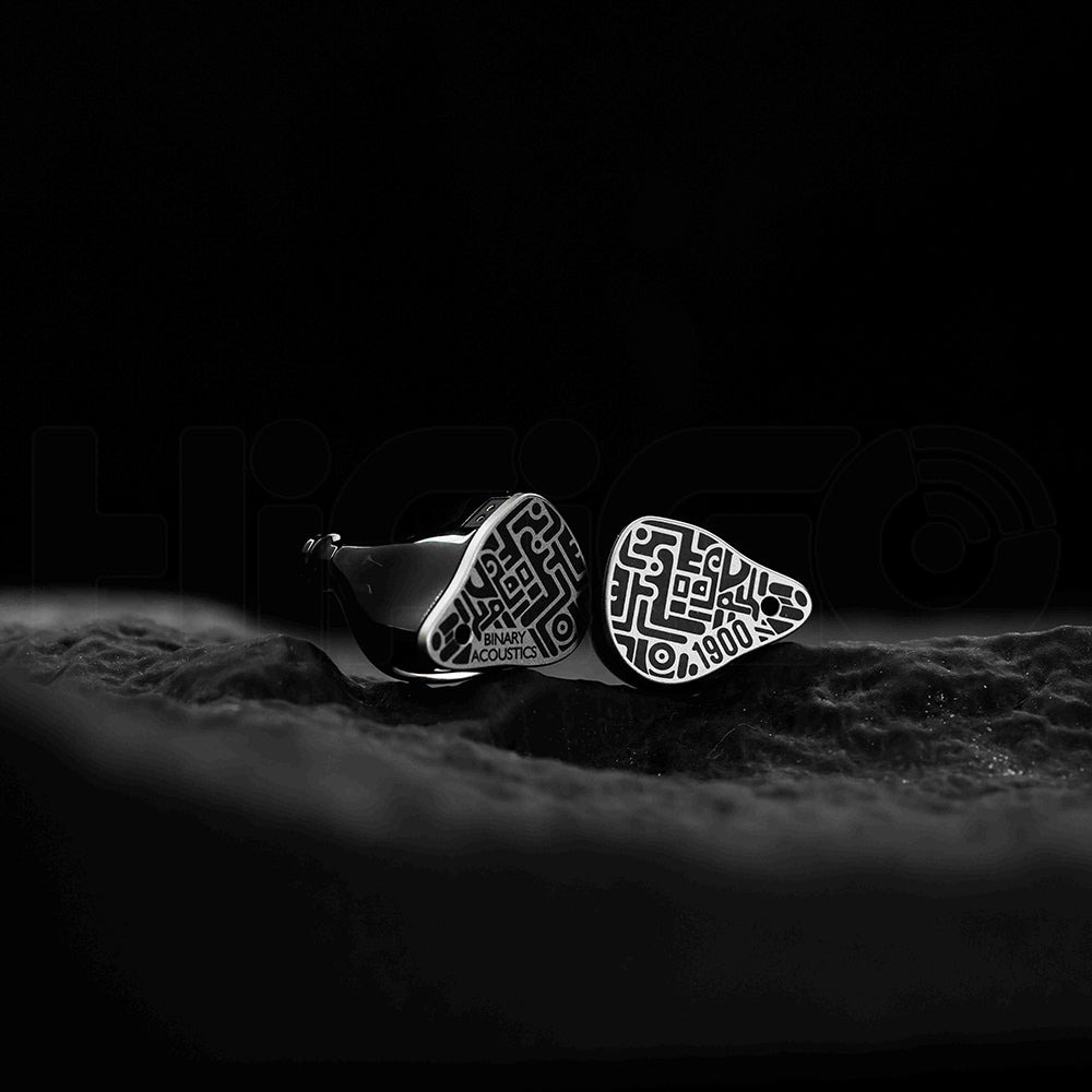 Binary 1900 10mm DD + 6mm Passive Diaphragm + 4BA In-Ear Monitors
