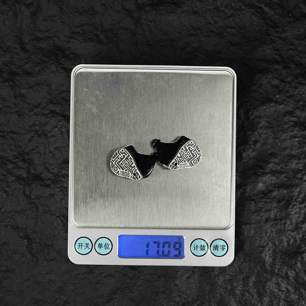 Binary 1900 10mm DD + 6mm Passive Diaphragm + 4BA In-Ear Monitors