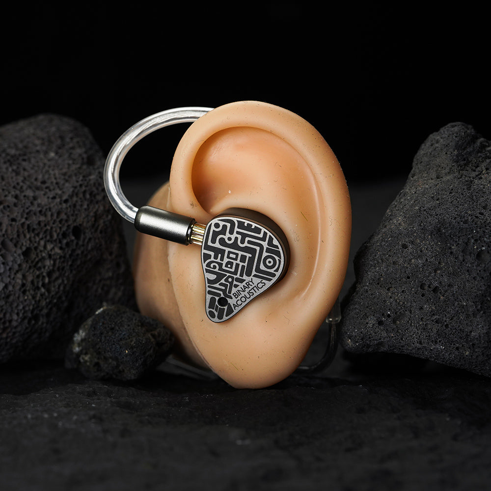 Binary 1900 10mm DD + 6mm Passive Diaphragm + 4BA In-Ear Monitors