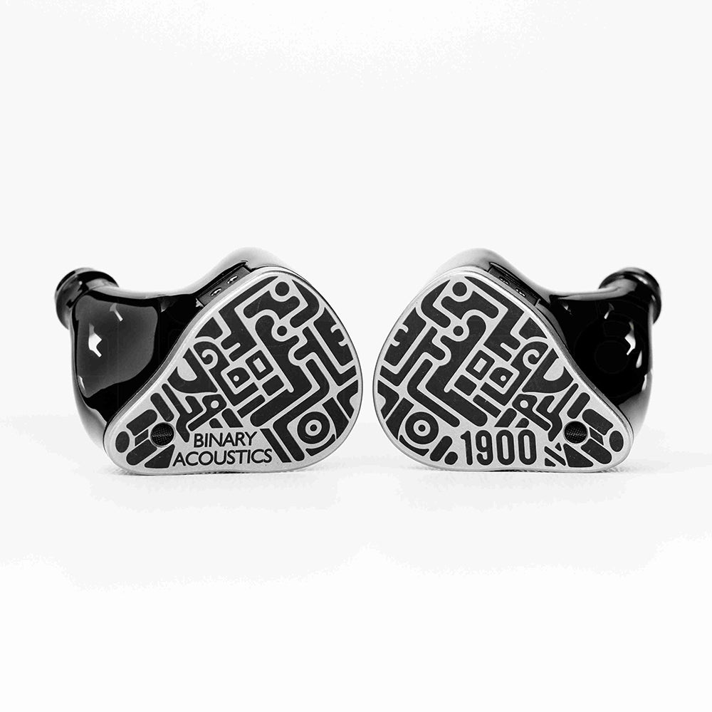 Binary 1900 10mm DD + 6mm Passive Diaphragm + 4BA In-Ear Monitors