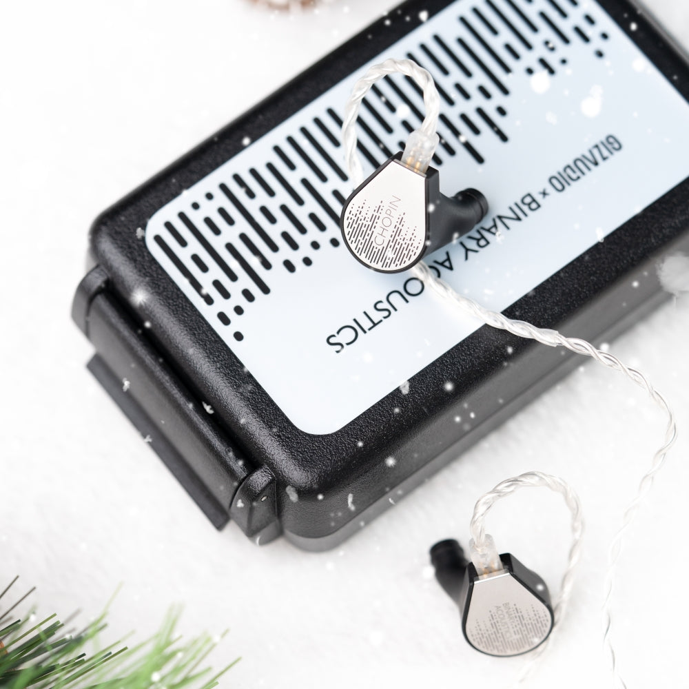 Gizaudio × Binary Chopin 1DD+3BA Hybrid In-Ear Earphones