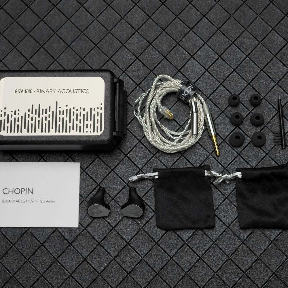 Gizaudio × Binary Chopin 1DD+3BA Hybrid In-Ear Earphones